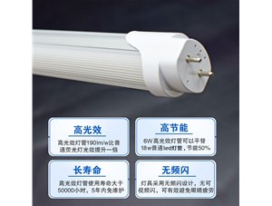 高光效T8燈管助力企業(yè)降低運(yùn)營成本!